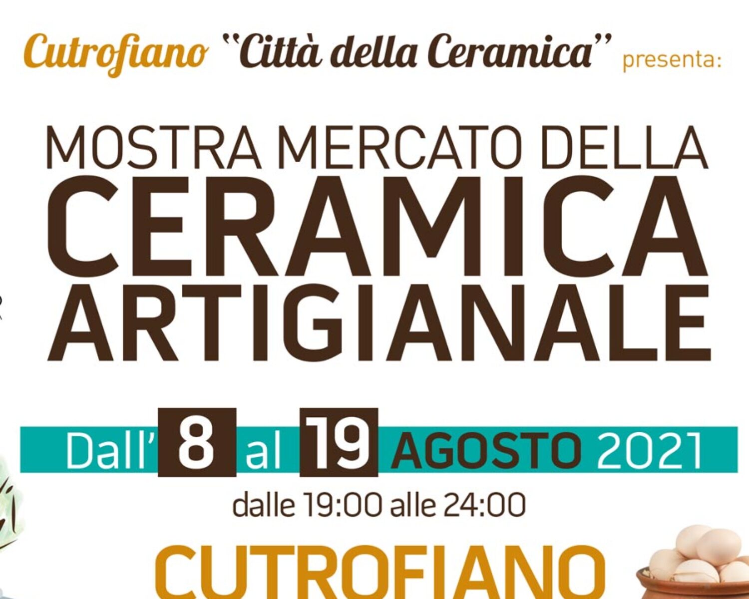 Mostra della Ceramica Artigianale Mood Comunicazione
