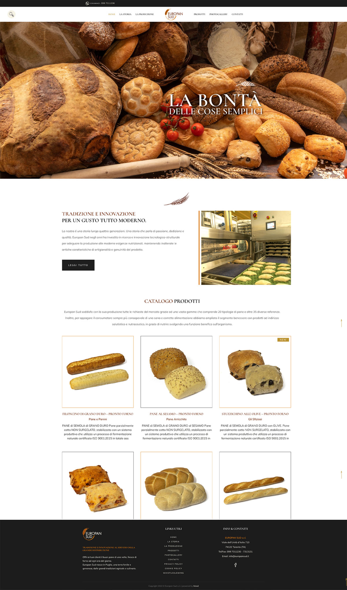 sito europan sud home page