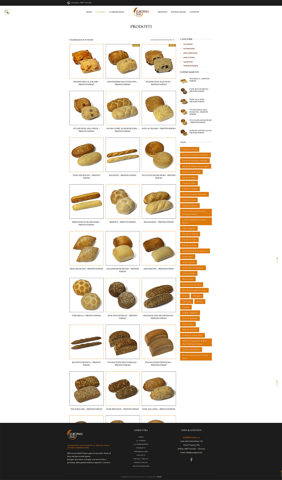 europan sito pagina prodotti
