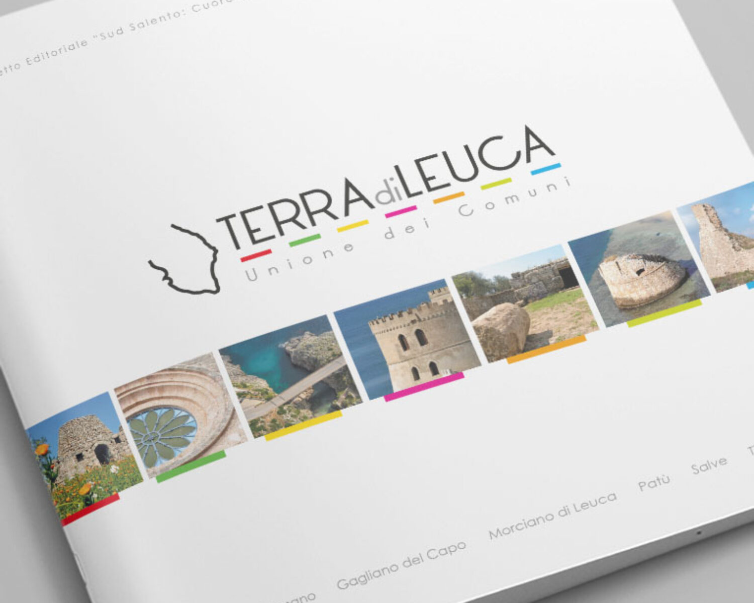 Unione dei Comuni Terra di Leuca particolare copertina brochure